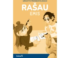 KNYGA Šviesa RAŠAU. Užduotys priešmokyklinukui. Serija EMIS