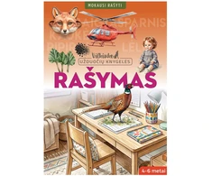 KNYGA Rašymas. Vilkiuko užduočių knygelė