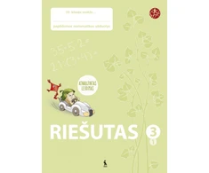 KNYGA Šviesa Riešutas. Papildomos užduotys 3 klasei, 1 dalis (atnaujinta) (serija „ŠOK“)