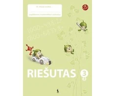 KNYGA Šviesa Riešutas. Papildomos užduotys 3 klasei, 3 dalis (atnaujinta). Serija ŠOK