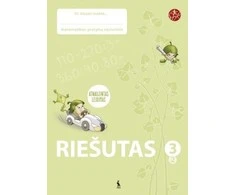 KNYGA Šviesa Riešutas. Pratybų sąsiuvinis 3 klasei, 2 dalis (atnaujinta) (serija „ŠOK“)