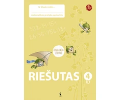 KNYGA Šviesa Riešutas. Pratybų sąsiuvinis 4 klasei, 3 dalis (atnaujinta) (serija „ŠOK“)
