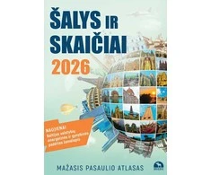 KNYGA Šalys ir skaičiai. Mažasis pasaulio atlasas 2026