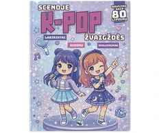 KNYGA Scenoje K-POP žvaigždės. Daugiau kaip 80 lipdukų