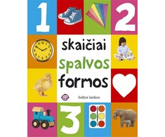 KNYGA Skaičiai, spalvos, formos