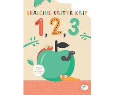 KNYGA Skaičius raityk kaip 1, 2, 3
