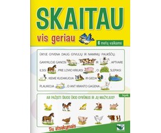 KNYGA Skaitau vis geriau. 6 metų vaikams. Su atsakymais