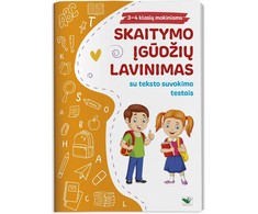 KNYGA Skaitymo įgūdžių lavinimas su teksto suvokimo testais 3-4 klasių mokiniams