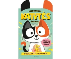 KNYGA Skaityti lengva ir smagu! Beprotiškos Katytės išdaigos. Dvokiantis nuotykis nuotykis