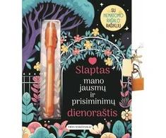 KNYGA Slaptas mano jausmų ir prisiminimų dienoraštis