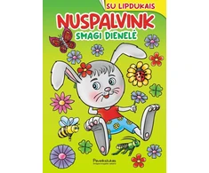 KNYGA Smagi dienelė. Nuspalvink