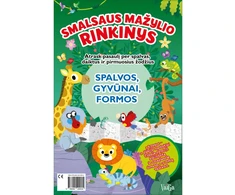 KNYGA Smalsaus mažylio rinkinys. Spalvos, gyvūnai, formos