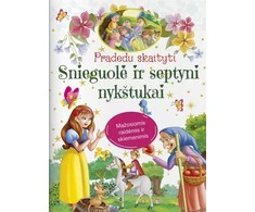 KNYGA Snieguolė ir septyni nykštukai. Pradedu skaityti. Mažosiomis raidėmis ir skiemenimis