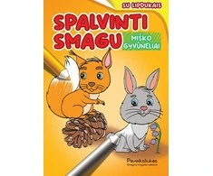 KNYGA Spalvinti smagu. Miško gyvūnėliai