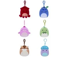 KNYGA Squishmallows Minkšti saldainiai – 9 cm P17 Clip On – Danny the Dinosaur
