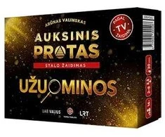 Stalo žaidimas „Auksinis protas. Užuominos“