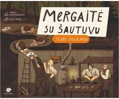 None Stalo žaidimas Mergaitė su šautuvu