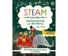 KNYGA Šviesa STEAM istorijos: 80 dienų aplink pasaulį