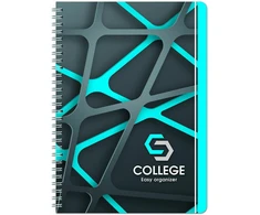 Lastva Knyga su spirale B5 150lap 70g lang COLLEGE