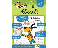 KNYGA Šuniukas Mokas. Abėcėlė nuo 6 m.