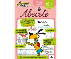 KNYGA Šuniukas Mokas. Abėcėlė nuo 6 m.