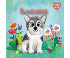 KNYGA Šuniukas. Su žaisliuku ant piršto