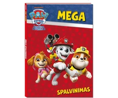 KNYGA Šunyčiai patruliai. Mega spalvinimas