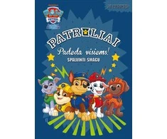 KNYGA Šunyčiai Patruliai. Patruliai padeda visiems. Spalvinti smagu
