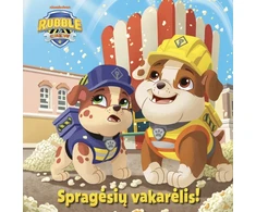 KNYGA Šunyčiai Patruliai. Riedulys ir jo būrys. Spragėsių vakarėlis