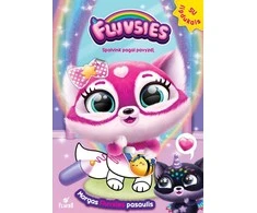 KNYGA Susipažink su Fluvsies. Spalvink ir lipink