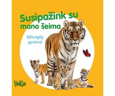 KNYGA Susipažink su mano šeima. Džiunglių gyvūnai