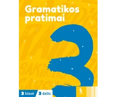 KNYGA Šviesa Lietuvių kalbos gramatikos pratimai 3 klasei, 3 dalis