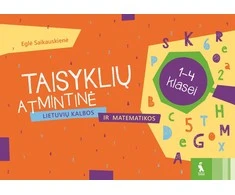 KNYGA Šviesa Taisyklių atmintinė 1-4 klasei