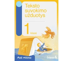 KNYGA Šviesa Teksto suvokimo užduotys 1 klasei. Serija Maži milžinai