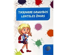 KNYGA Tikriname daugybos lentelės žinias