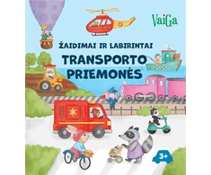 KNYGA Transporto priemonės. Žaidimai ir labirintai