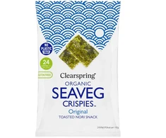 KNYGA Traškučiai jūros daržovių Seaveg crispies, JK, 4 g