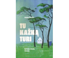 KNYGA Tu kažką turi. Gyvenimo statybų romanas