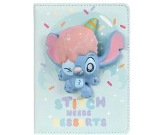 Užrašų knygelė dėžutėje Disney STITCH PASTEL, Motyvas 2, B6, 100 lapų, minkštu viršeliu