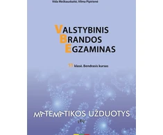 KNYGA Valstybinis brandos egzaminas. Matematikos užduotys. 11 klasė. Bendrasis kursas.