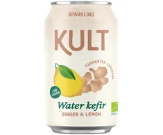KNYGA Vandens kefyras IMBIERAS IR CITRINA, eko, 330 ml