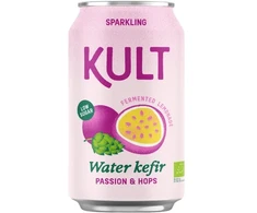 KNYGA Vandens kefyras PASIFLOROS IR APYNIAI, eko, 330 ml