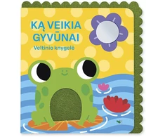 KNYGA Veltinio knygelė. Ką veikia gyvūnai