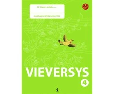 KNYGA Šviesa Vieversys. Muzikos pratybų sąsiuvinis 4 klasei (serija „ŠOK“)