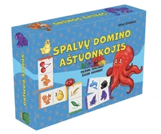 KNYGA Žaidimas "Spalvų domino. Aštuonkojis"