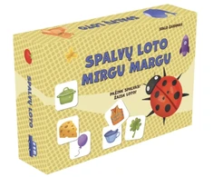 KNYGA Žaidimas "Spalvų loto. Mirgu margu"