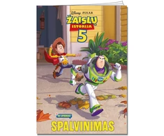 KNYGA Žaislų istorija 5. Spalvinimas su lipdukais