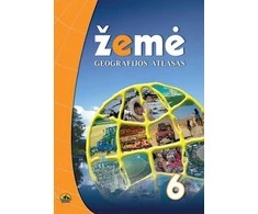 KNYGA Žemė 6, geografijos atlasas 6 kl.