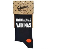 Kojinės Mylimiausias vaikinas (pakabinama pakuotė)