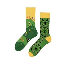 Kojinės SPALVOTOS KOJINĖS "Mink pedalus"41-45